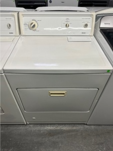 Pre- OWNED KENMORE 80 SERIES GAS DRYER (WHITE) 