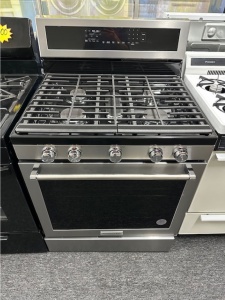 NEW-KitchenAid 30-in 5 Burners 5.8-cu ft Self-cleaning Convection Oven Freestanding Gas Range