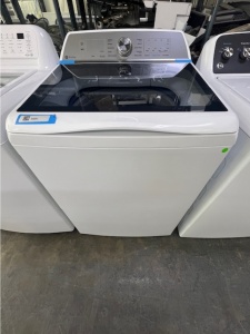 NEW-GE Profile 5-cu ft High Efficiency Impeller Smart Top-Load Washer (White) ENERGY STAR 
