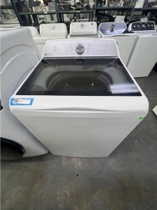 NEW-GE Profile 5-cu ft High Efficiency Impeller Smart Top-Load Washer (White) ENERGY STAR 