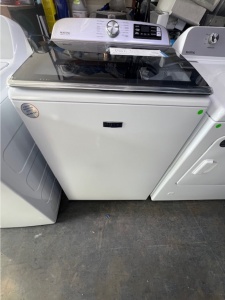 NEW-Maytag 5.3-cu ft High Efficiency Impeller Smart Top-Load Washer (White) ENERGY STAR Model #MVW72