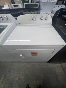 NEW-Whirlpool 7-Cu. Feet Vented Gas Dryer ( White ) Model #WGD4815EW
