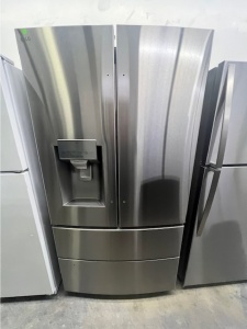 New LG Standard-Depth Craft Ice Smart WiFi Enabled 27.8-cu ft 4 -Door Smart Compatible French Door 
