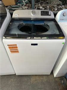 New Maytag 4.7-Cu. Feet High Efficiency Agitator Smart Compatible Top-Load Washer (White) Model #MVW