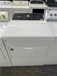 New Whirlpool  Model #WGD5010LW 29 Inch Gas Dryer with 7.0 cu. ft. Capacity, Interior Light, 1