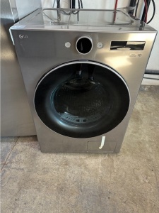 New-LG Large Stackable Ventless Heat Pump Electric Dryer ( Graphite Steel ) Energy Star 220volt
