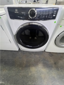 New-Electrolux SmartBoost 4.5-cu ft High Efficiency Stackable Steam Cycle Front-Load Washer (White) 