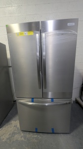 New-Frigidaire 29 Cu. Ft. Standard-Depth French Door Refrigerator (Stainless Steel)  Model #FRFN2813