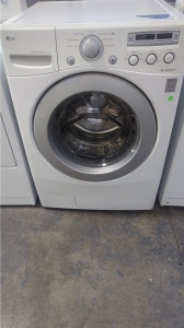 Pre-Owned LG 27-inch front-load Washing Machine 4.0 cu. ft. capacity (White)  Model # WM2050CW 