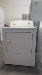 Pre- Owned Amana 6.5 cu. ft. capacity gas dryer (White)  Model #: NGD4655EW