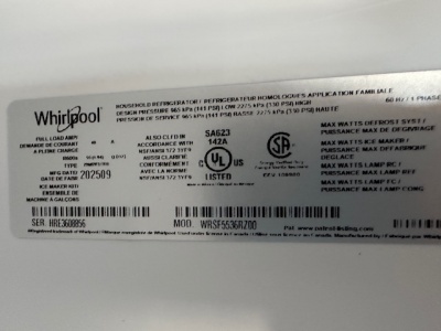 Kim's Appliances Side By Side