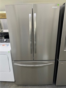 NEW-Frigidaire 29 Cu. Ft. Standard-Depth French Door Refrigerator (Stainless Steel)  Model #FRFN2813