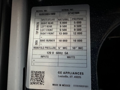 Kim's Appliances Freestanding Ranges