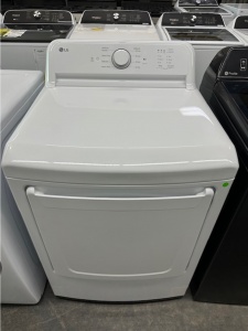 New-7.3 cu. ft. Rear Control Gas ENERGY STAR Dryer with Sensor Dry (White) Model #DLG6101W