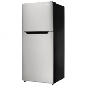 New- Danby 10.1 cu. ft. Top Mount Apartment Size Fridge (Stainless Steel)  Model #: DFF