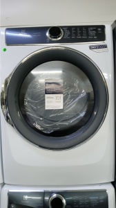 Pre-Owned Electrolux Front Load Perfect Steam Washer with New Gas Dryer (White)