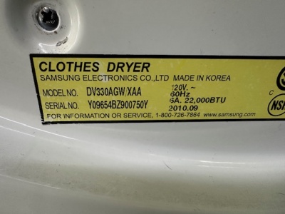 Kim's Appliances Individual Dryers