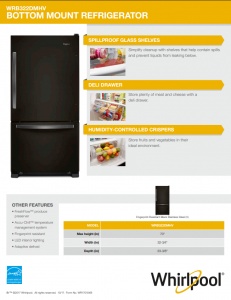 Kim's Appliances Single Door Bottom Freezer