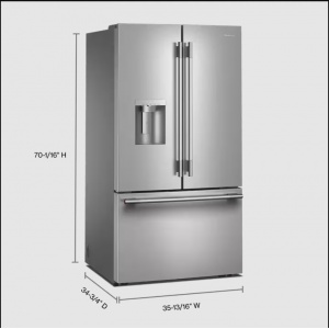 New-Kitchen Aid 30 cu. ft. French Door Refrigerator with Exterior Water and Ice 