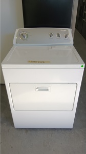 Pre-Owned Whirlpool 29 Inch Electric Dryer with 7.0 cu. ft. Capacity (White)