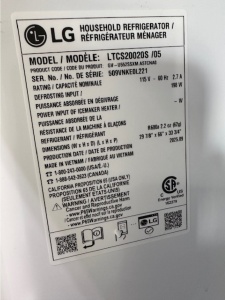 Kim's Appliances Top Freezer