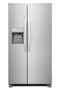 COMING SOON! New-Frigidaire 22 Cu. Ft. 36" Counter-Depth Side-by-Side Refrigerator (Stainless Steel)
