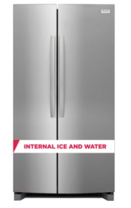COMING SOON! New- Frigidaire Gallery 26 Cu. Ft. 36" Standard-Depth Side-by-Side Refrigerator 