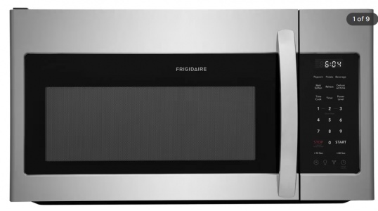 COMING SOON! New- Frigidaire 1.8 Cu. Ft. Over-The-Range Microwave  Model #FMOS1846BS
