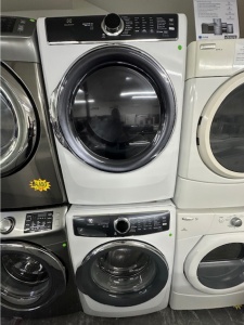 Pre-Owned Electrolux 4.4 Cu. Ft Front-Load Washer W/ Smartboost Technology & Pre-Owned Gas Dryer