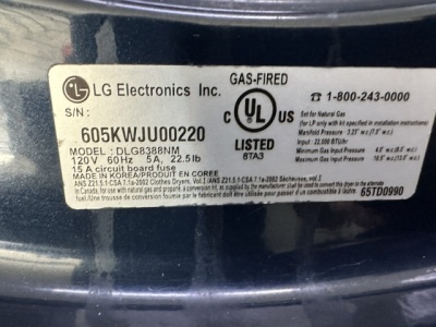 Kim's Appliances Front Load Sets