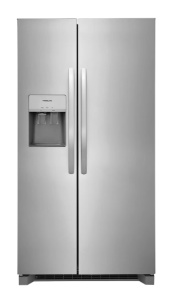 New! Frigidaire 26 Cu. Ft. 36" Standard-Depth Side-By-Side Refrigerator  Model # FRSS26L3AF0