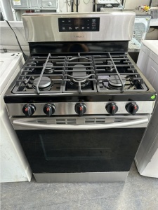 Pre-Owned Samsung 30 Inch Gas Range with 5 Sealed Burners: Stainless Steel  Model #NX58K3310SS
