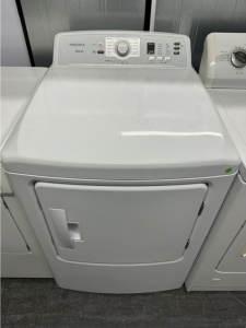 Pre-Owned Insignia - 6.7 Cu. Ft. Gas Dryer with Sensor Dry and My Cycle Memory - White Model: NS-FD