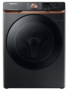New- Samsung Front Load Washer w/ Super Speed Wash | Steam Wash | 5.0 cu.ft. (Brushed Black