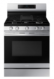 New- Samsung Freestanding Gas Range w/ Convection | Wi-Fi | 6.0 cu.ft. Model # NX60A6511SS
