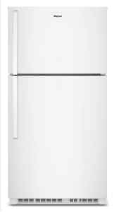 New -Whirlpool 32.8-inch-Wide Top Freezer Refrigerator with Total Coverage Cooling- 21.3 Cu