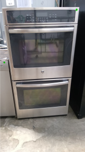Pre-Owned GE® 27" Built-In Double Convection Wall Oven  Model #: JK5500SFSS