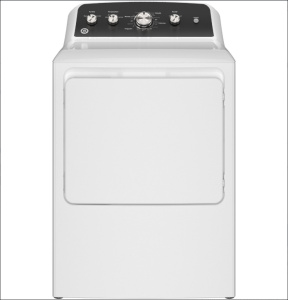 Coming Soon! GE 7.2 cu. ft. Capacity Gas Dryer (White) Model #:GTD48GASWWB