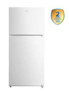 Coming Soon! Midea 18.1-cu ft Top-Freezer Refrigerator (White) Garage Ready ENERGY STAR Model #MRT1