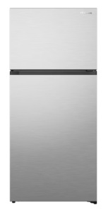 Coming Soon! Hisense 18 cu. ft. Counter-Depth Top-Mount Refrigerator - Stainless Steel Model # RT18