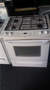 KENMORE 30" WHITE SLIDE-IN RANGE *OUT OF STOCK*