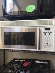 FRIGIDAIRE WHITE/STAINLESS MICROHOOD ***OUT OF STOCK***
